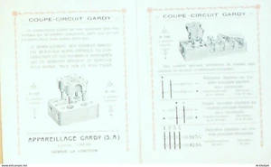 Gardy Catalogue (Coupe circuit) Suisse 1946 - Picture 1 of 2