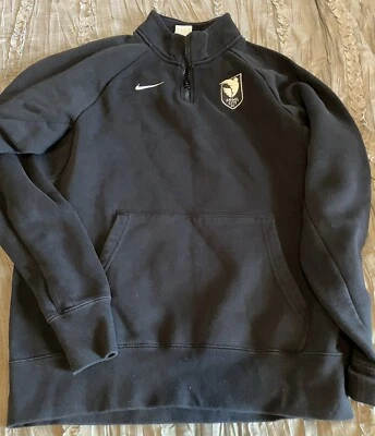 Nike Angel City FC Soccer Pullover SMALL Sweatshirt FREE SHIPPING Black - Image 1 of 3