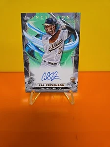 CAL STEVENSON 2023 Topps Inception GREEN RC Rookie Autograph On Card Auto #/125 - Picture 1 of 2