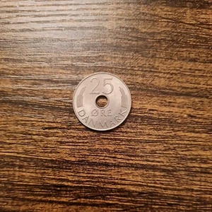 Denmark 🇩🇰 25 Öre 1980-B Ms - Picture 1 of 2