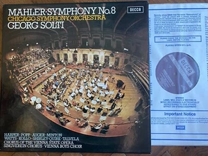 SET 534-5 Mahler Symphony No 8 / Solti / CSO / 2 LP box set - Picture 1 of 1