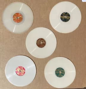 Vintage 1965 Mattel-O-Phone 5 White record Discs (ag) - Bild 1 von 10