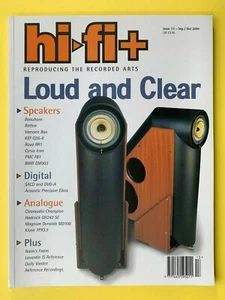 Hi-Fi+ Plus Magazine - Sept 2001 #13 - HADCOCK GH242 SE - B&W DM303 - KEF Q35-II - Imagen 1 de 4