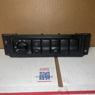 Interruptor limpiaparabrisas ventilador trasero Chevrolet Venture 97 98 99 00 01 02 03 04 05 10409291 OEM Foto 1 de 3