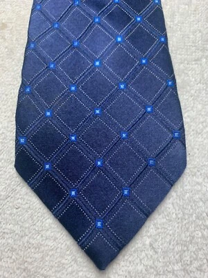 CORBATA NAUTICA HOMBRE AZUL MEDIANOCHE CON AZUL 3,25 X 61 Foto 1 de 4