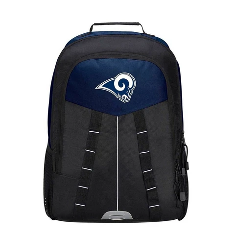 Football Los Angeles LA Rams BackPack School Bag Navy  18" x 5" x 12.5" Licensed Cover