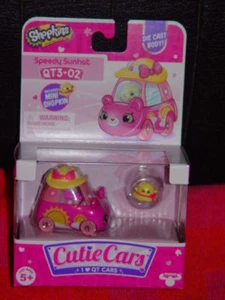 Shopkins Speedy Sunhot Cutie Car QT3-02 Series 3 - Picture 1 of 10