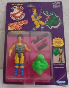 Real Ghostbusters Screaming Heroes Peter Venkman Kenner Ghoulgroan Ghost LEGGI - Foto 1 di 4