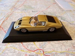LAMBORGHINI Miura Or 1971 MINICHAMPS 1/43 en boite - Picture 1 of 5