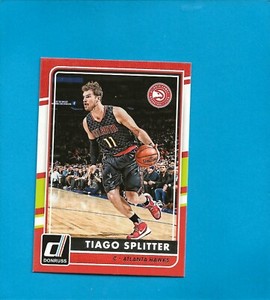 2015-16 Donruss Basketball Tiago Splitter #7 Atlanta Hawks
