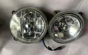 Subaru Impreza Crystal Clear Fog Lights classic GC8 GF8 Spot Lights OEM - Picture 1 of 6