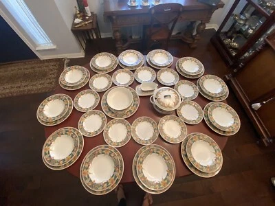 Juego de vajilla Mikasa hojas de otoño/acción de gracias entrega gratuita Foto 1 de 4