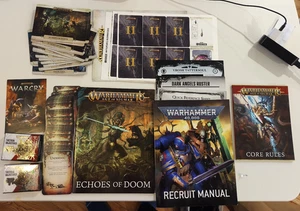 Warhammer 40k AoS Regelbücher, Karten, Kampagnen Lot - Bild 1 von 1