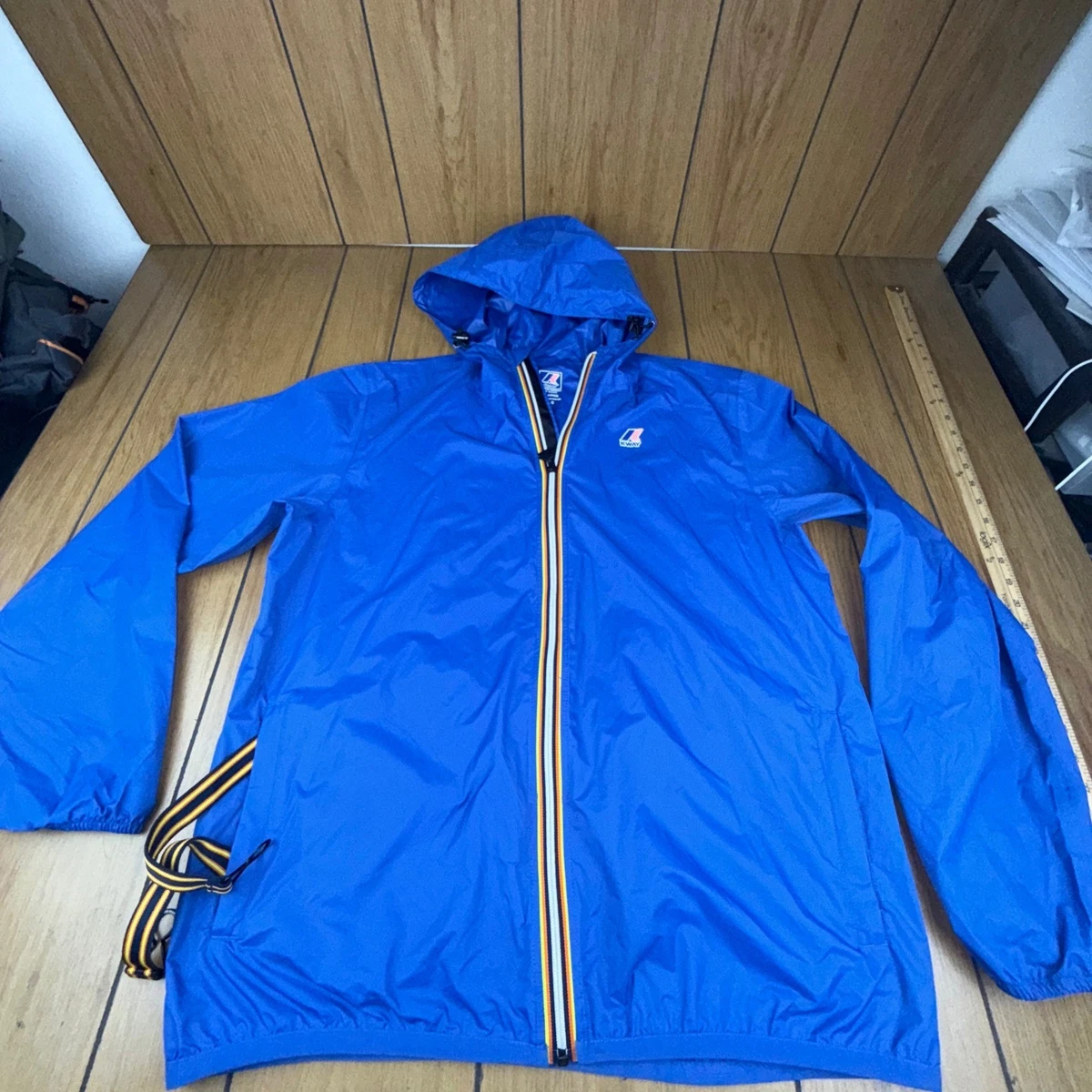 Nylon Outer Shell K.WAY Blue Coats, Jackets & Vests for Men for