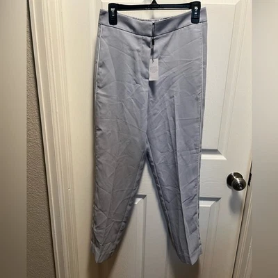 NUEVO REISS | Pantalones Savannah Pull On Pierna Recta Gris Azul Talla US 4 Foto 1 de 4