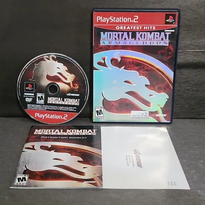 Mortal Kombat Armageddon PlayStation 2 PS2 Videojuego Grandes Éxitos Completo Foto 1 de 4