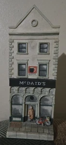 Vintage The Irish Heritage IHC Collection McDaid's Bar Miniature House Ireland  - Picture 1 of 17