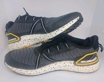 Adidas Solarthon Black Speckled Spikeless Golf Shoes Size 12 FZ1024 Used Once - Image 1 of 4