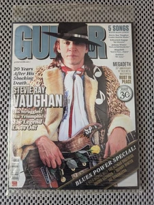 Guitar World July 2010 Stevie Ray Vaughan w/ Interview & Lesson Disc NEW SEALED  - Imagen 1 de 4
