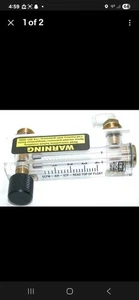 King Instrument Co. 75301112C17 Flow Meter 1/4" NPT 0-4 SCFM Free Shipping - Picture 1 of 1