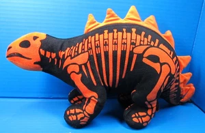 Adventure Planet Skeledons Stegosaurus Plüschtier 17 Zoll lang 9 Zoll Halloween - Bild 1 von 9