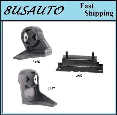 3PCS MOTOR & TRANS MOUNT FIT 1994-1999 Dodge Ram 2500, Ram 3500 5.9L Diesel - Image 1 of 4