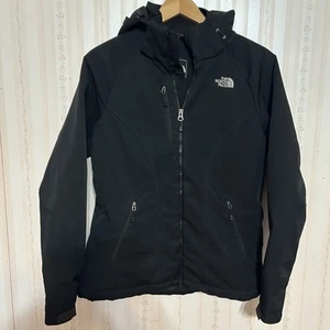 THE NORTH FACE WOMEN’S MEDIUM PRIMALOFT BLACK WITH REMOVABLE HOOD - Picture 1 of 18