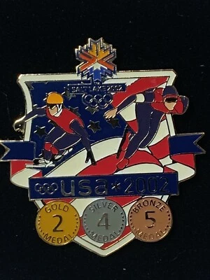 2002 Salt Lake City Olympic Large Red Speed Skating - Image 1 of 2