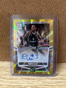 Serie Euroliga de Baloncesto Donruss 2024/25 PARIS LEE ORO AUTOMÁTICO 01/10 - ASVEL - Imagen 1 de 2