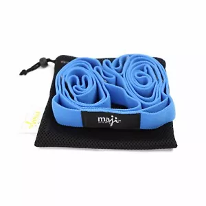 Correas elásticas de yoga con 10 bucles, bolsa de transporte y manual de instrucciones (TALLA 08) - Imagen 1 de 5