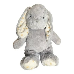 Cloud B grau Plüsch Hase Kaninchen Sterne Ohren Füße Baby weich 15 Zoll - Bild 1 von 5