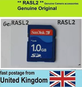 Genuine SanDisk 1GB SD Memory Card for Technics KN7000 Keyboard - Picture 1 of 5