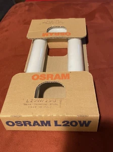 OSRAM Leuchtstofflampe in U-Form L 20W / 25 U UNIVERSAL WEISS 30cm T12 WHITE - Bild 1 von 4