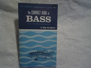1966 THE COMPACT BOOK OF BASS FISHING TASCHENBUCH, Ray Ovington, Outdoorman Library - Bild 1 von 4