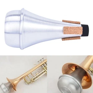 Aluminium Straight Trumpets Mute For Jazz Instrument Practice Beginner Fad-LU - Picture 1 of 6