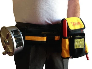 BUILDERS TOOL BELT PADDED, WIRE WHEEL, HAMMER HOLDER - Aus most comfortable belt - Picture 1 of 12