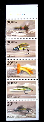 US - SCOTT# 2549a - BKLT PANE 5 - MNH - CAT VAL $15.50 - Image 1 of 2