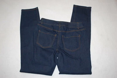 Pantalones de mezclilla ajustados para mujer DK AZUL JEGGINGS bolsillos traseros S M L XL 1X 3X Foto 1 de 2