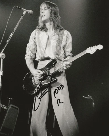 Utopia Todd Rundgren Signed Photo 8x10 COA 11 Cover