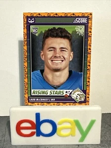 Fútbol americano Panini Score-A-Treat 2024 Ladd McConkey #34 radiocontrol novato calabaza naranja - Imagen 1 de 3