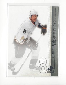 2010-11 SP Authentic #94 Teemu Selanne Ducks