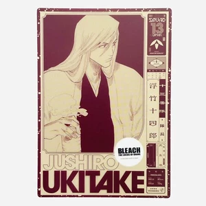 BLEACH Pop-up Shop Limited Plastic Card Small Poster Jushiro Ukitake 2024 - Picture 1 of 4