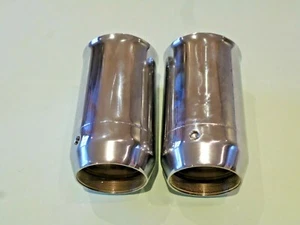97-3633 TRIUMPH T100 TR6 T120 T150 FORK OIL SEAL HOLDERS CHROME H3633 UK MADE - Picture 1 of 4
