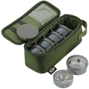 NGT DELEXE GLUG BAG BORSA CARPFISHING BAIT INNESCHI +  5 GLUG POT INCLUSI A0995 - Imagen 1 de 6
