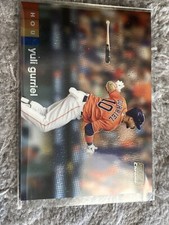 2020 Stadium Club Chrome - MINT ORANGE SSP Yuli Gurriel/Houston Astros #d 42/50