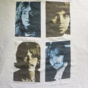 90s The Beatles The White Album Photos T-shirt 2XL Rock Winterland Fruit OT Loom - Picture 1 of 18
