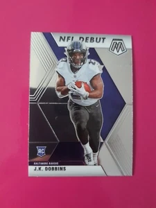 2020 Panini Mosaic #275 J.K. Dobbins Baltimore Ravens NFL Debut - Bild 1 von 2