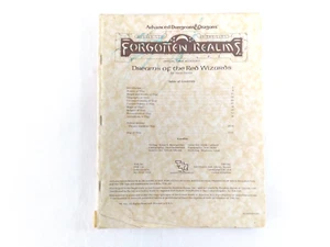 AD&D Forgotten Realms DREAMS OF THE RED WIZARDS #9235 - Picture 1 of 5