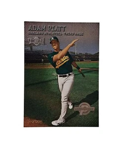 2000 Skybox Metal Emerald #232 Adam Piatt  ROOKIE  RC Oakland A's - Picture 1 of 3