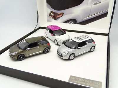 Norev 1/43 - Estuche Citroen DS3 Marrón Gris Blanco - Imagen 1 de 2